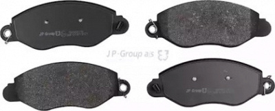 JP GROUP 1563603110 -  Комплект тормозных колодок, дисковый тормоз